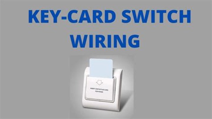 How does a key card switch work?