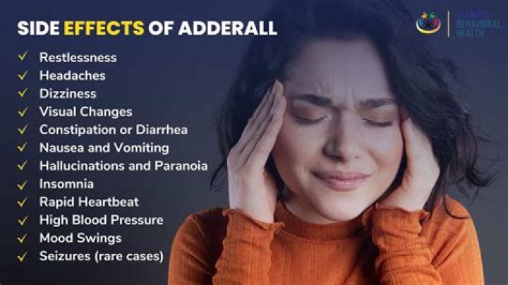 How does Adderall affect the autonomic nervous system?