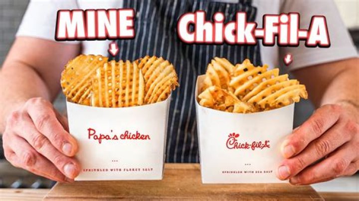 How does Chick-fil-A cut their fries?