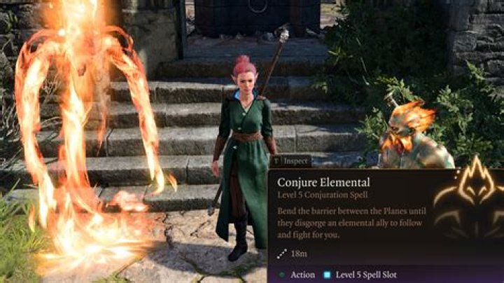 How does conjure elemental work?