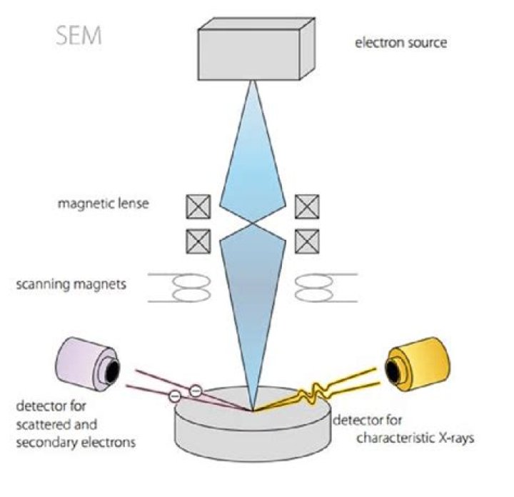 How does energy dispersive X-ray spectroscopy work?