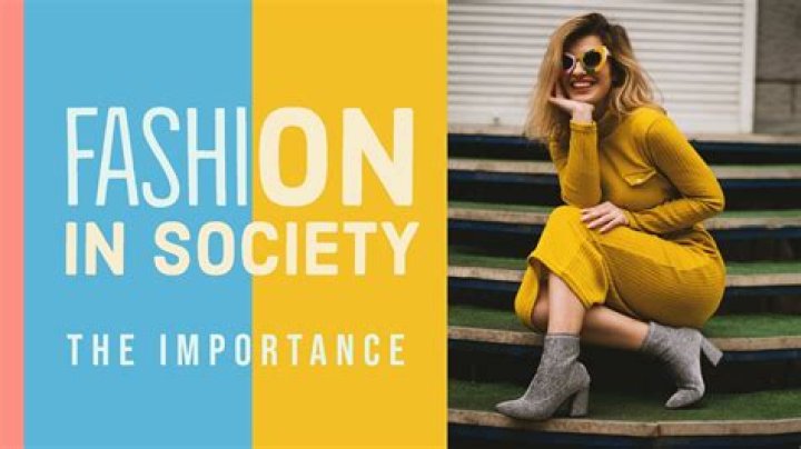 How does fashion impact society positively?