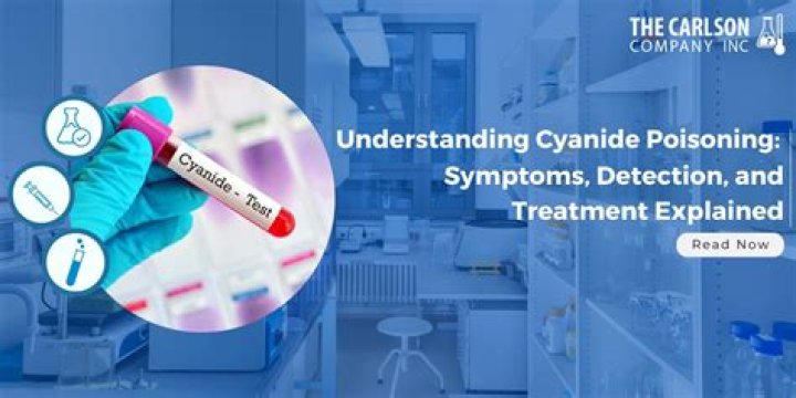 How does nitroprusside cause cyanide poisoning?