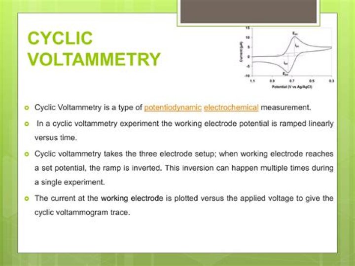 How does scan rate affect cyclic voltammetry?