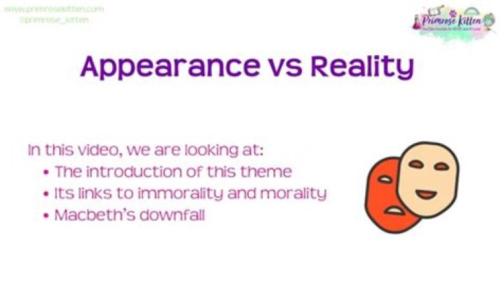How does the theme of appearance vs reality relate to Macbeth?