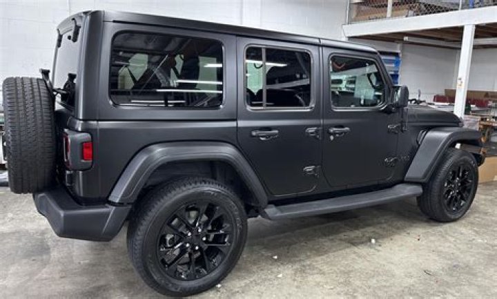 How expensive is it to wrap a Jeep Wrangler?
