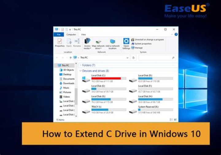 How extend C drive in Windows Server?