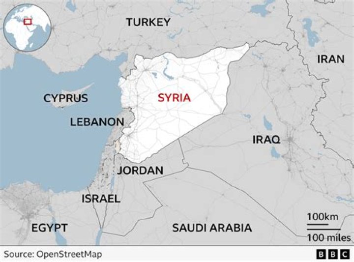 How far ahead is Syria?
