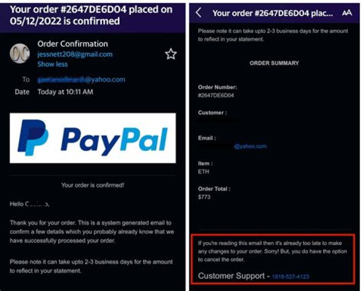 How far back does PayPal go?
