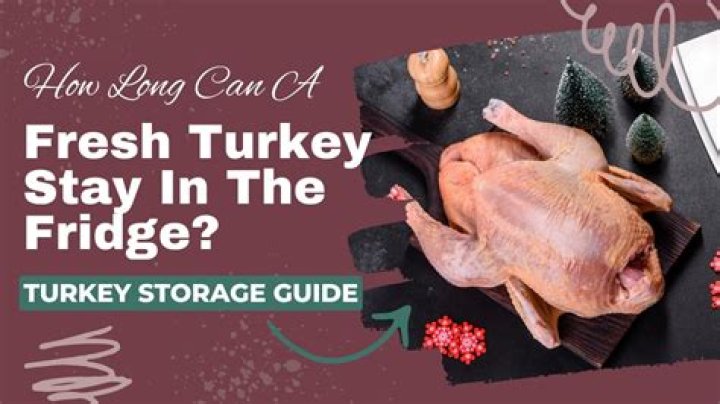 How far in advance can I buy a fresh turkey?