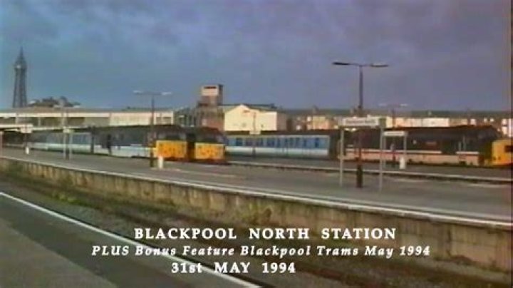 How far is Blackpool train station from the beach?