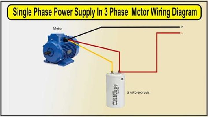 How is a 2 speed electric motor wired?