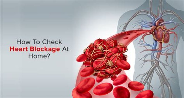 How is a blockage in the heart treated?