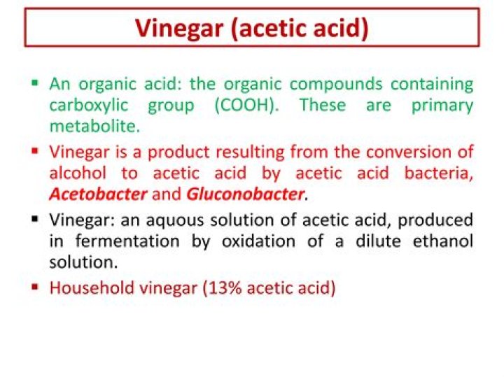 How is acetic acid prepared in laboratory?