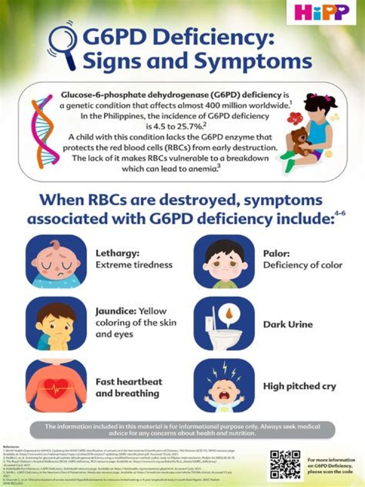 How is G6PD deficiency diagnosed?