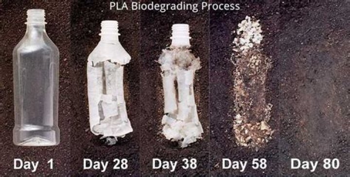 How is PLA degraded?