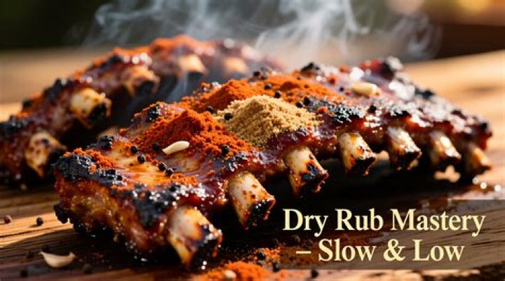 How long before grilling should I dry rub ribs?