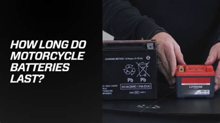 How long do BMW motorcycle batteries last?
