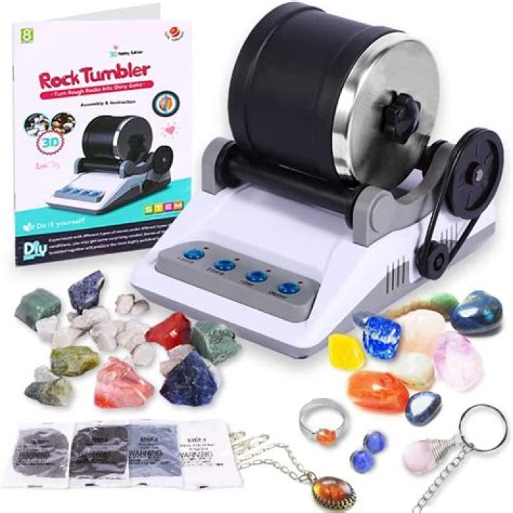 How long do you run a rock tumbler?