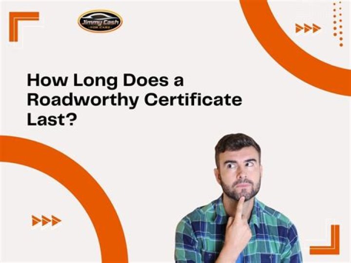 How long does a roadworthy in Qld last?