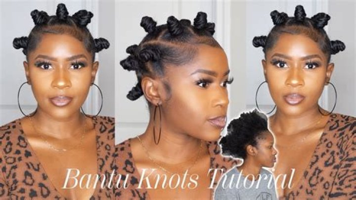 How long does your hair have to be to do Bantu knots?