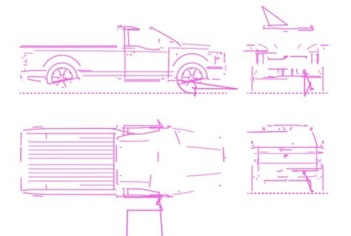 How long is a Ford F1?