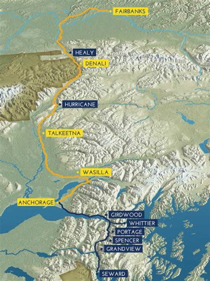 How long is plane ride from Fairbanks from Anchorage?
