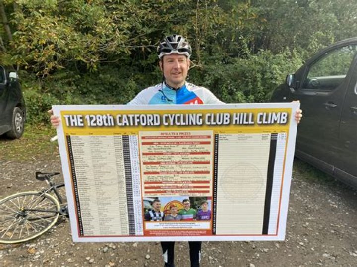 How long is the Catford hill climb?