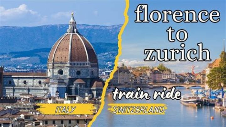 How long is the train ride from Florence Italy to Switzerland?