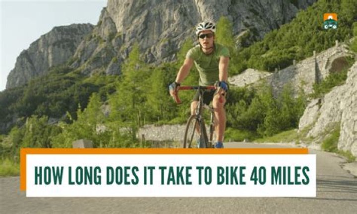 How long should it take to bike 30 miles?