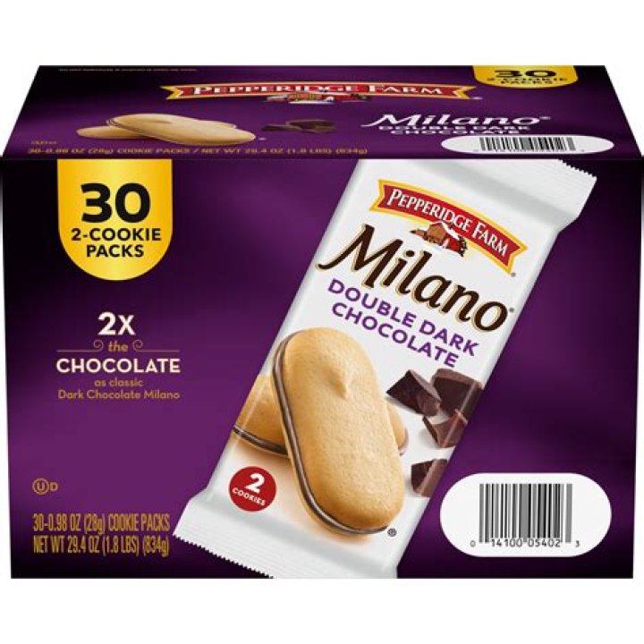 How many calories are in a Double Chocolate Milano?