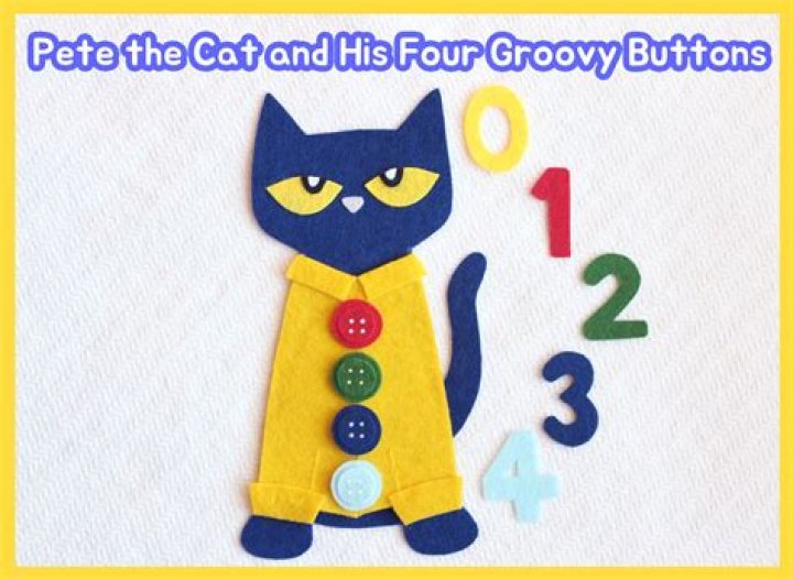 How many groovy buttons did Pete the cat have?