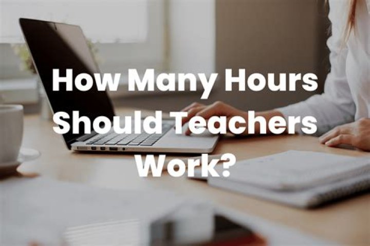 How many hours a week do secondary school teachers work?