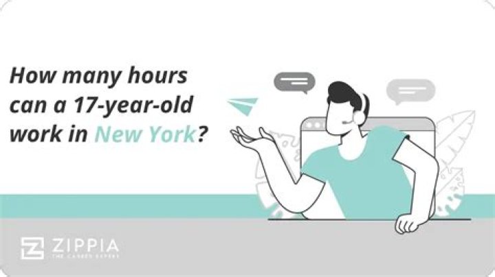How many hours can a 17 year old work whilst at college?