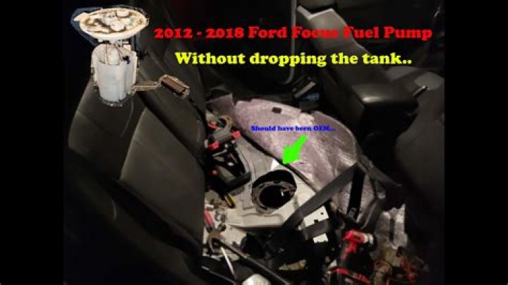 How many Litres does a Ford Focus fuel tank hold?