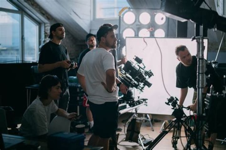How many people make a film crew?
