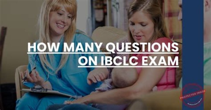 How many questions is the IBCLC?