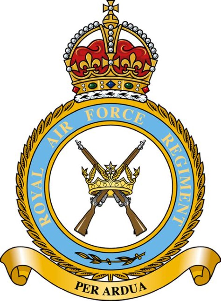 How many RAF Regiment squadrons are there?