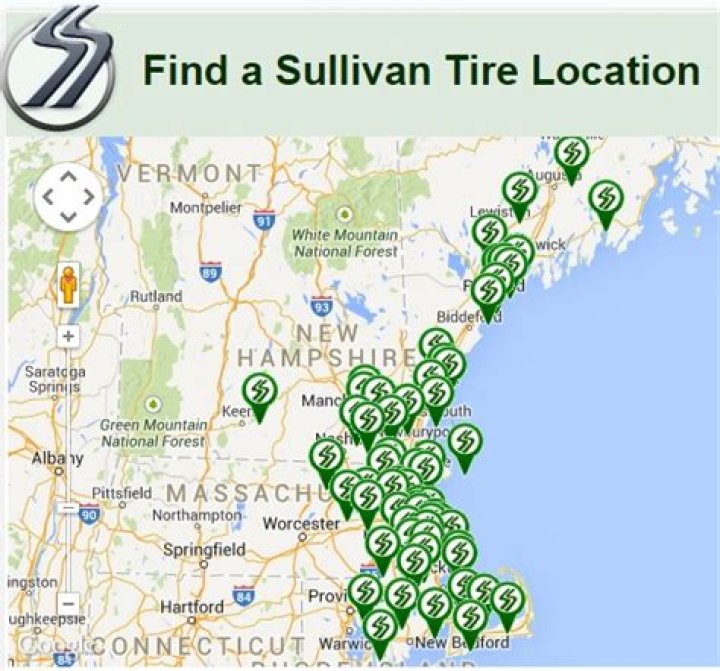 How many Sullivan Tire locations are there?