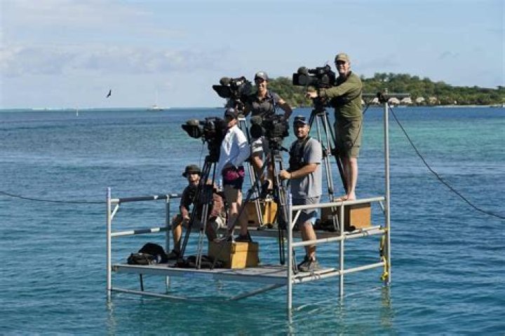 How many Survivor camera crews are there?