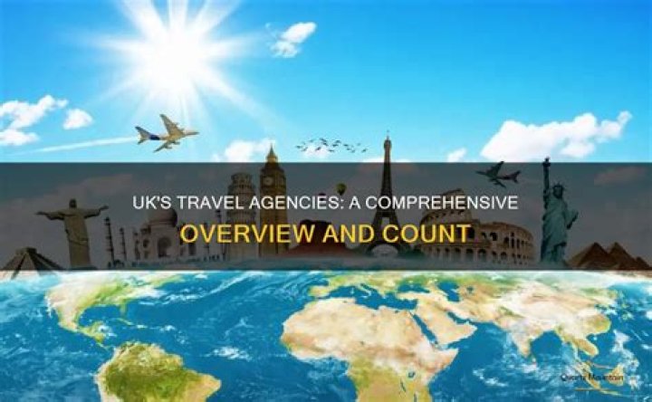 How many travel agencies are in the UK?