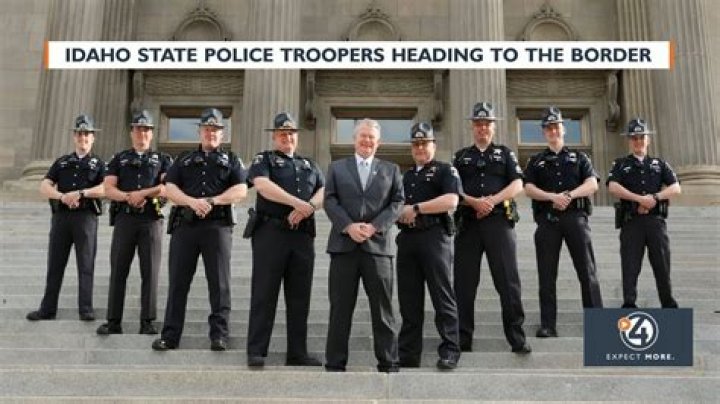 How many troopers are in Idaho State Police?