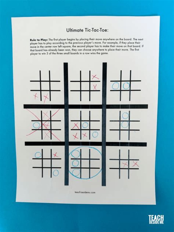How many ultimate tic-tac-toe games are there?