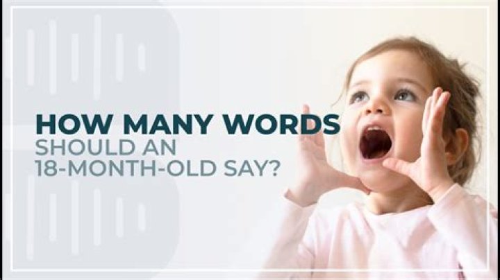 How many words should an 18 month old speak?