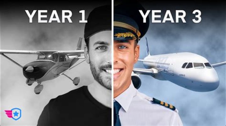 How many years does it take to become a pilot?