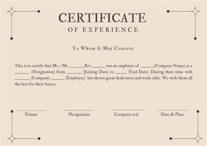 How many years of work experience is equivalent to a degree?