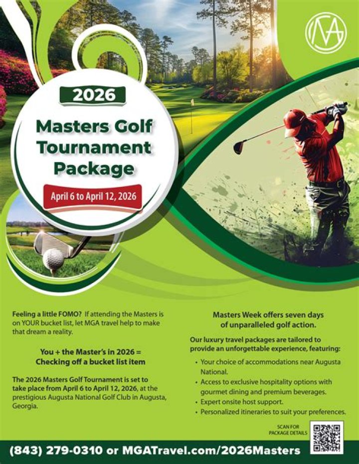 How much are tickets to the US Masters?
