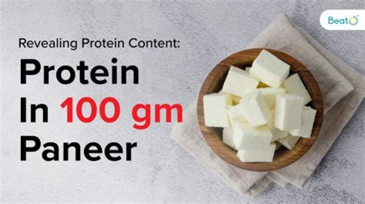 How much calcium is in 100g paneer?