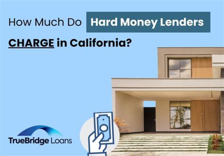 How much do hard money lenders charge?