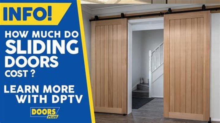 How much do sliding barn doors cost?